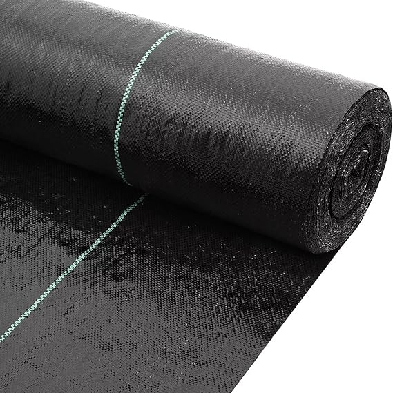 Driveway Fabric 13x115ft - Commercial Weed Barrier, Heavy Duty 3.5OZ Landscape Fabric for Road, French Drain, Erosion Control, and Construction Projects